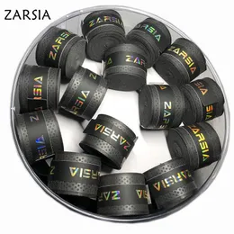 Sweatband 60 st Zarsia Black Colors Tennis Overgrips Pressure Point Racket Grips Dry Feel Anti Skid Sweat Absorbed Wraps 230609