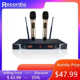 Microphones GAW-L200 Professional UHF FM Wireless Microphone DJ Stage Outdoor Performance Conference Speech Training Karaoke Home System