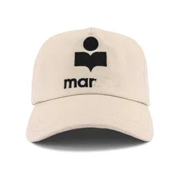 Шариковые шапки мужские бейсболки дизайнер шляпа шляпа установлена ​​Marant Beanie Hats Street Cacquette Unisex Регулируемый купол с вышитыми буквами.