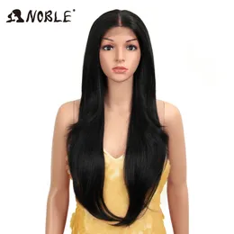 Lace Wigs Synthetic Lace Front Wig Long straight Hair 28 Inch Natural Wig Ombre Blonde Wig Heat Resistant Fiber Wigs For Black Women 230608