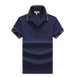 Designer Mens Polo Shirt High Quality Fashion Mens Polos Luxury Casual Polo Collar Pure Cotton Breathable Top Business Burbereys Men's Shirt M-XXXL