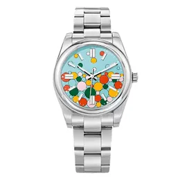 bracelet d'huîtres hommes femmes montre montres de luxe de concepteur 31 36 41mm montres mouvement cadran multicolore lunette en céramique boucle pliante saphir montre-bracelet dhgate