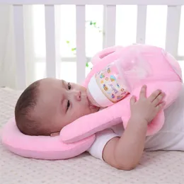 Uchwyt do butelek dla niemowląt do butelek do butelki bawełniany karmienie dziecka uczenie się poduszki pielęgniarskie poduszka do karmienia 2391
