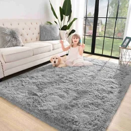 Carpet Bedroom for Children's Floor Plush Soft Rug Anti-slip Living Room Rugs and Mat Set Decoration Home Kawaii Decor