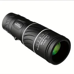 1pc Monocular High Definition Optical Monocular, Outdoor Portable Monocular, Suitable For Bird Watching Camping Touring Hiking Hunting Life Concerts