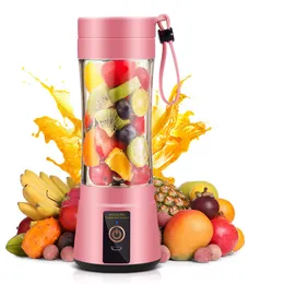 Meyve Smoothie Shake Suyu için Taşınabilir Meyve Suyu, Kişisel Taşınabilir Blender Cup USB Şarj Edilebilir Seyahat