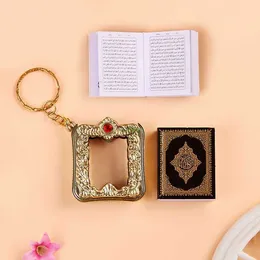 Hcao Keychains Lanyards keychain book book cool cute car car bag key ring mini fashion wholesale gift islam gift