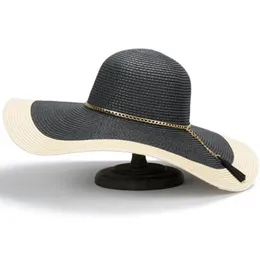 2019 Matches Sun Straw Cap Big Brim Ladies Hat Hat For Women Shade Sun Hats Beach Hat 237k