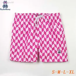 Beach Pants Skeleton Psycho Bunny Flower Surfing Shorts Quick Dried Men's Home QQF3