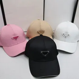 Casquette Baseball Cap Designer Caps Luksusowy kapelusz unisex letni baseball regulowany kapelusz solidny litera p kadr