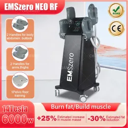 emszero Hi-EMT電磁EMS RF 6000W彫刻バットリフトマシン筋肉刺激装置ボディシェーピングマッサージ2024 NEW