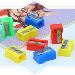 Pencil Sharpeners 45pcs Mini Candy Colors School Supplies Cute Sharpener Pencil Office Creative Stationery Item Single Hole Pencil Sharpeners 230609