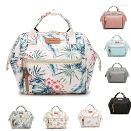 Skolväskor Vattentät multifunktionell mamma Bag 2023 Fashion Simple Handbag for Women Lätt förvaring 3-i-1 utomhusryggsäck