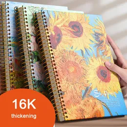 Notebook Thickened 16K Simple Ins Wind Coil Book Sub-Grid This College Student Notepad