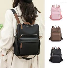 School Bags Women Casual Waterproof Backpack Student Large Capacity Bookbag Adult Teens Travel Rucksack Shouder Bag For Daily Work