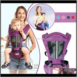 Carriers Slings Backpacks Safety Gear Baby Kids & Maternity born Carrier Kangaroo Toddler Sling Wrap Portable Infant Hipseat Baby 215E