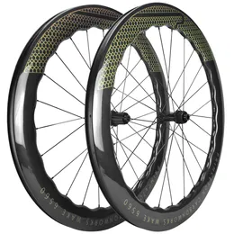 Bike Wheels 6560 Carbon Road Wheelset 700C Princeton Disc Brake Clincher UD Glossy 230609