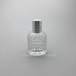 Beauty Mission 50ml 12pcs/Lot Transparent Plass Perfume Bottle مع Atomizer Atomizer Aluminium Commetic Exption for Travel OUXGC