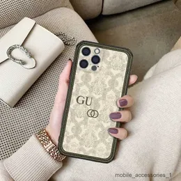 Designers Brand Iphone Case European and American Fashion 14 Mobile Phone Cases 12 11pro Max All Inclusive x Xs Luxury 7/8plus Xr Trend PE5B