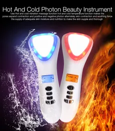 Portable Slim Equipment Ultrasonic Cryotherapy LED Cold Hammer Lifting Vibration Massager Face Body Spa Import Export Beauty Salon Machine 230609