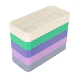 Titta på reparationssatser Stapelbara verktyg Storage Box 5 Layer Colors Quadrate Parts Accessory Dammtät behållare