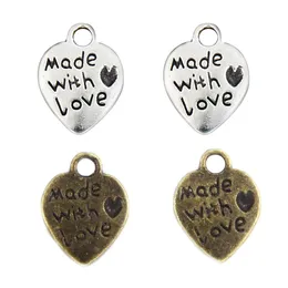 Other Fashion Heart Charm Jewelry Accessories Sier Necklace Pendant For Couple Lovers Holiday Beach Statement Drop Delivery Findings Dhba8