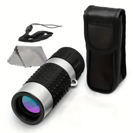 7x18 Monocular Telescope - HD Ultra Lightweight Pocket Telescope With Cleaning Cloth