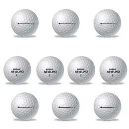 Golfbälle 10 teile/los Spiel Drei Schichten Ball Langlebig Super Langstrecken Liefert Golfer Geschenk 230609