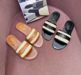 Louies Vuttion Sandal Lock It Flat Mule Pantoffers Designer Frauen echte Leder Damen Dauphine Outdoor Casual Slipper Flip Flops Abrieb SA Luis Viton Lvse Schuh LG60