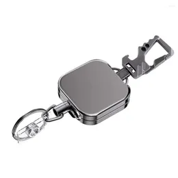 Sacchetti per gioielli Office Lanyard Clip Portachiavi Nome Tag Holder Portachiavi Carta d'identità Portachiavi Bobina per cavo Retract Pull Badge