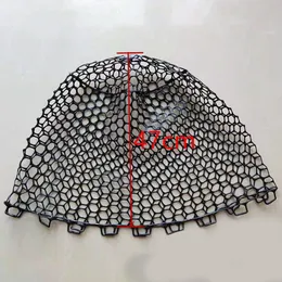 Fishing Accessories Rubber Nets Catch Fish Net Head without ring 21 65cm Depth Mesh Network Landing Replacement Tool 230609