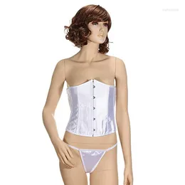 Bustiers & Corsets Sexy Boned Girdle Belt Women Corset Waist Trainer Latex Control And Bustier Steel Slimming Shaper Corselet