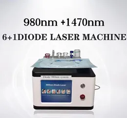 uso clinico 980 nm 1470nm laser a diodi laser Endolifting Skin Tightening vascolare / vasi sanguigni / rimozione delle vene del ragno lipolisi liposuzione macchina per chirurgia