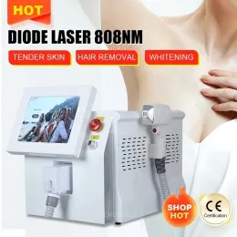 2023 Mais recente 2000 W 3 Wavelength Diode 808nm Laser Diode Permanent Hair Removal Equipment Professional Medical CE Certified