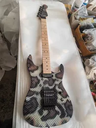 2023 New Electric Guitar snake body pattern