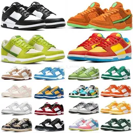 OG 2023 MĘŻCZYZN KOBIETY BUTY LOW CUT BUTHING Casual Bute Blay Pand Unc Coast Michigan Green Syracuse Chunky Laser Orange Bear Brazylia TS Jogging Trainer Sport Sneake