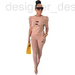 Tute da donna Designer Sexy Club Party Scava fuori Vedi attraverso 2 pezzi Pantalone coordinato Set da donna Dolcevita Camicia Top Leggings Vestito skinny per donna Due pezzi