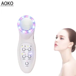 Dispositivi per la cura del viso AOKO Health Beauty Ultrasonic Pon Therapy Machine Lifting Rimozione delle rughe Massaggiatore ad ultrasuoni 230609