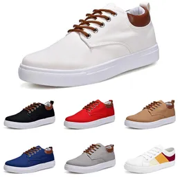 Sapatos Casuais Masculino Feminino Cinza Nevoeiro Branco Preto Vermelho Cinza Cáqui tênis masculino esportivo ao ar livre cor25