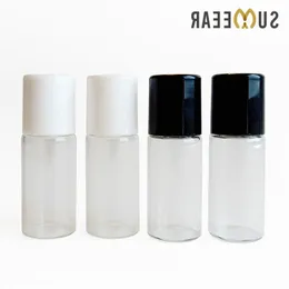 100 Pieces/Lot 3ml Mini Roll on Bottles for Essential Oils Vial Refillable Perfume Bottle Empty Sample Roller Xqfib