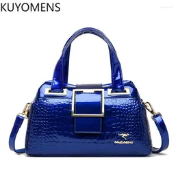 Evening Bags Luxury Designer Handbag Purses Shoulder Crossbody For Women Trend Crocodile Pattern Leather Casual Tote Bag
