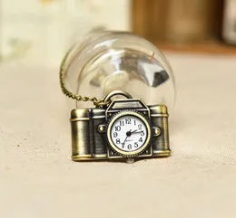 Färgglad antik hantverk Vintage Camera Pocket Watch Necklace Watch/Vintage Pocket Watch Wholesale/Vintage Jewelry