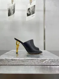 European Roman sliiper sexy women's summer high heel open toe sandals, classic fashion, leather production, pearl decoration, Knot design heel
