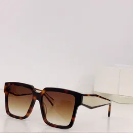 Män och kvinnor solglasögon mode OPR24Zs kvalitetsstil solglasögon glasögon tvåfärgade skarv Nytt stora fyrkantiga lyxiga UV-skydd med lådans solglasögon