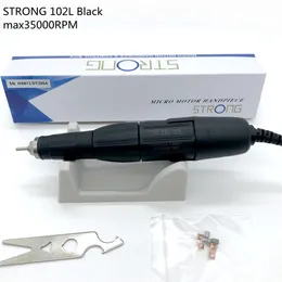 Nail Manicure Set Drill Pen 35K STRONG102L Handpiece For Marathon STRONG 210 Control Box Electric Manicure Machine Nails Drill Handle Nail Tool 230609