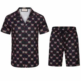 New Summer Designers Tute Camicie da bowling Board Beach Shorts Fashion Outfit Uomo Casual Camicia Hawaii Asciugatura rapida SwimWear Formato asiatico M-3XL FJQB