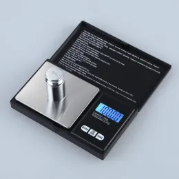 Mini Pocket Digital Scale 0,01 x 200 g srebrna złota biżuteria Ważenie równowagi LCD Elektroniczna cyfrowa skala biżuterii