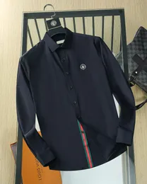 Luxus-Designer-Herrenhemden mit Hemden von höchster Qualität, Mode, neues Casablanca-Sommer-Casual-Druckhemd, schmales Langarmhemd für Herren A13