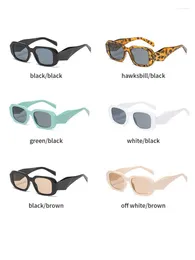 Sunglasses Unisex Simple Fashion Unique Designed Colorful Frame Glasses Four Seasons Beach Vacation High Street Outdoors Wear