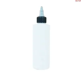 30pcs 200ml HDPE bükülme kapağı boş plastik şişe kapları, sivri ağız şişeleri yeniden doldurulabilir şişeler